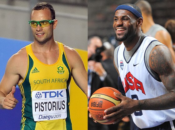 Oscar Pistorius, Lebron James Oscar Pistorius, Lebron James