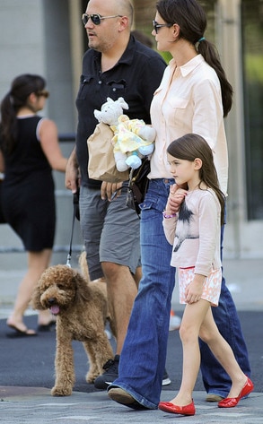 Katie Holmes, Suri Cruise, Dog Katie Holmes, Suri Cruise, Dog