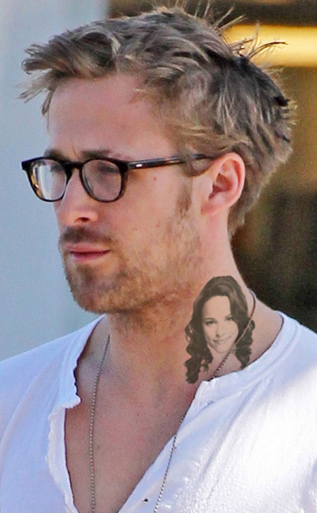 Ryan Gosling from Chris Brown NeckTattoo Memes E! News