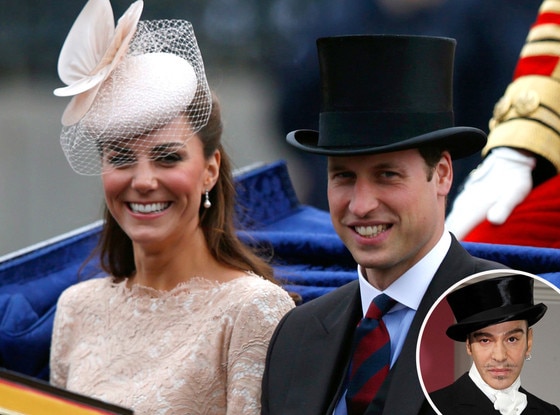 Catherine, Duchess of Cambridge and Prince William, Duke of Cambridge, John Galliano Catherine, Duchess of Cambridge and Prince William, Duke of Cambridge, John Galliano