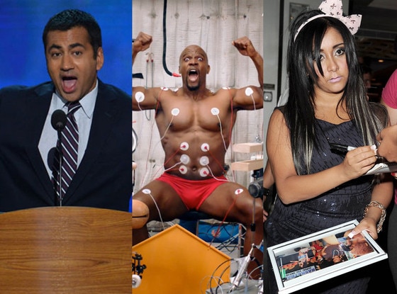 Kal Penn, Terry Crews, Snooki Nicole Polizzi Kal Penn, Terry Crews, Snooki Nicole Polizzi