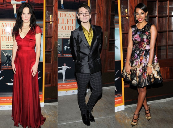 Mary Louise Parker, Solange Knowles, Christian Sirano Mary Louise Parker, Solange Knowles, Christian Sirano
