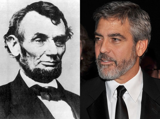 Abraham Lincoln, George Clooney Abraham Lincoln, George Clooney