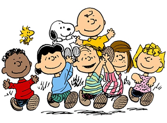 Image result for first peanuts comic strip