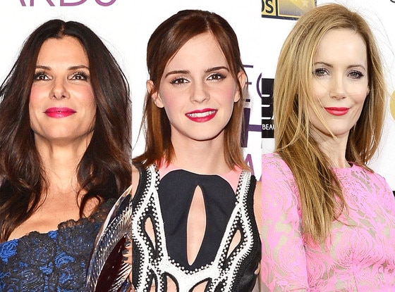 Sandra Bullock, Emma Watson, Leslie Mann Sandra Bullock, Emma Watson, Leslie Mann