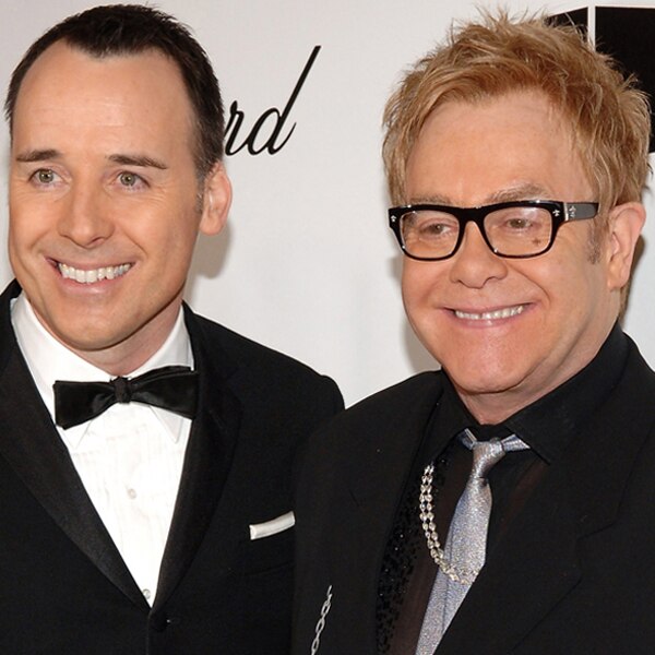 Elton John and Husband David Furnish: No More Kids For Us, We're Complete ...