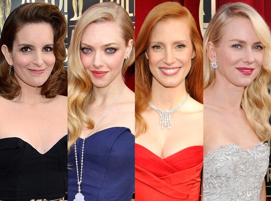 Sideswept Hair, Tine Fey, Amanda Seyfried, Jessica Chastain, Naomi Watts Sideswept Hair, Tine Fey, Amanda Seyfried, Jessica Chastain, Naomi Watts
