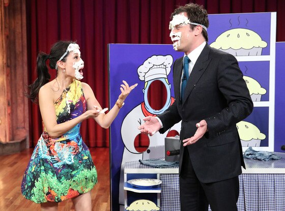 Lucy Liu, Jimmy Fallon Lucy Liu, Jimmy Fallon