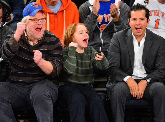 Philip Seymour Hoffman, Cooper Alexander Hoffman, John Leguizamo Philip Seymour Hoffman, Cooper Alexander Hoffman, John Leguizamo