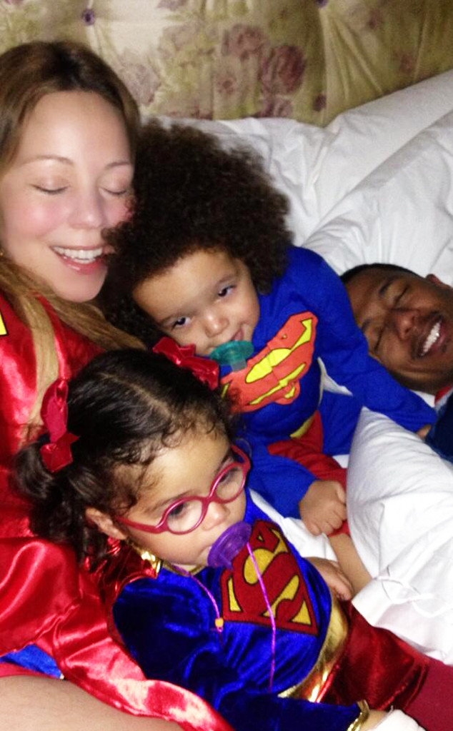 Mariah Carey and Nick Cannon’s Twins Moroccan and Monroe Dress as