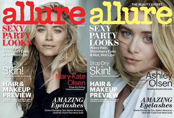 Mary-Kate Olsen, Ashley Olsen, Allure Mary-Kate Olsen, Ashley Olsen, Allure