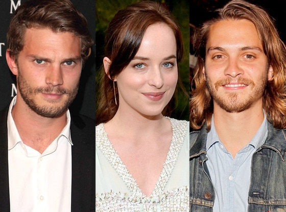 Jamie Dornan, Dakota Johnson, Luke Grimes Jamie Dornan, Dakota Johnson, Luke Grimes