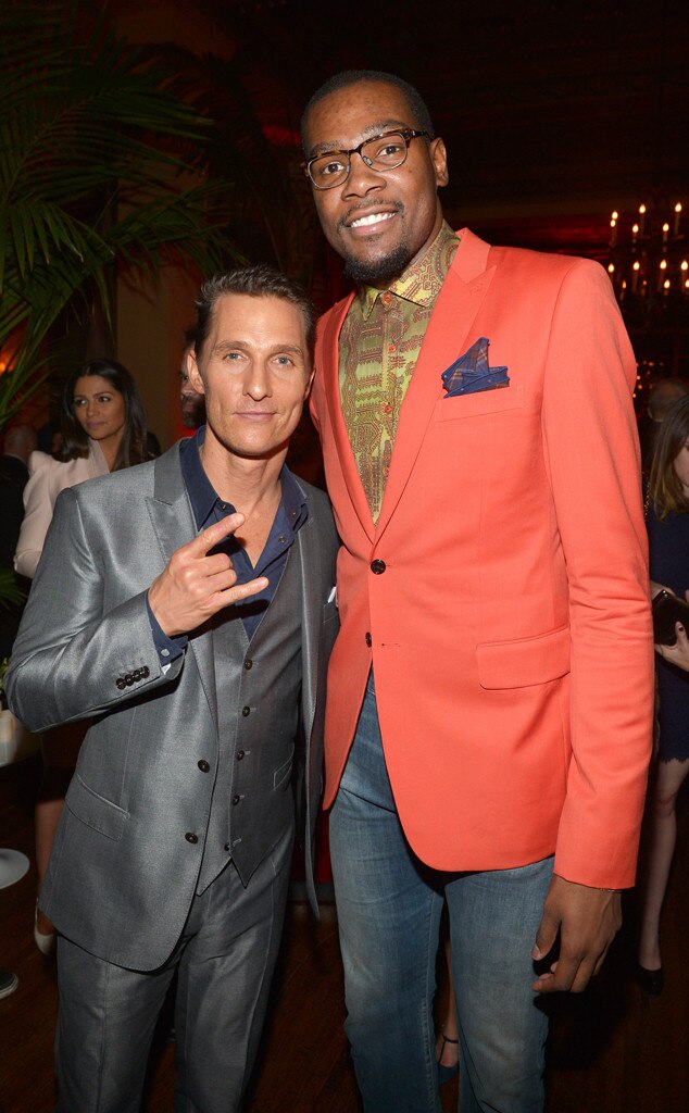 Matthew McConaughey, Kevin Durant Matthew McConaughey, Kevin Durant