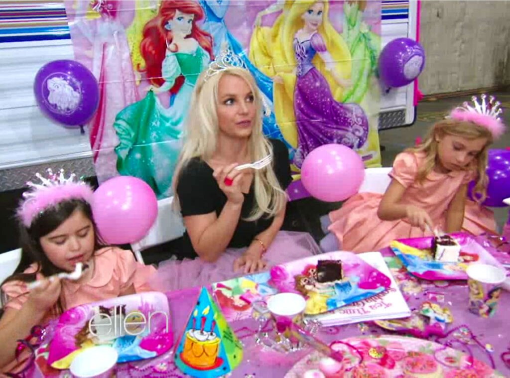 Britney Spears, Birthday, Ellen Show, Sophia Grace, Cake Britney Spears, Birthday, Ellen Show, Sophia Grace, Cake