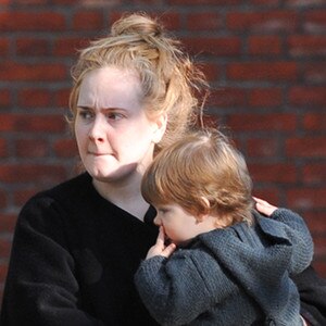 Adele Steps Out Without Makeup, Gives Rare Glimpse Of Son Angelo—See ...