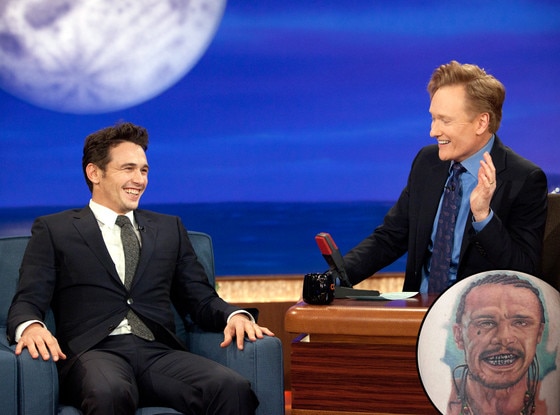 James Franco, Conan O'Brien James Franco, Conan O'Brien