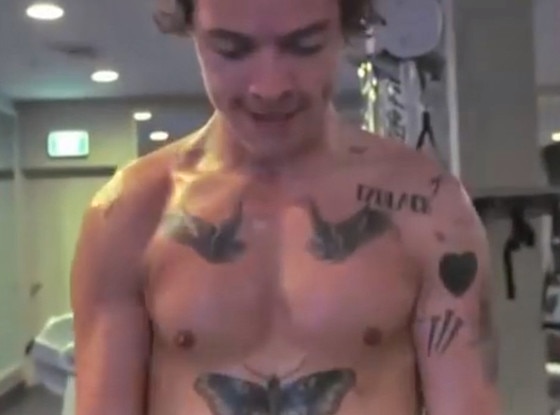 Harry Styles Shirtless On Tv Naked Male Celebrities