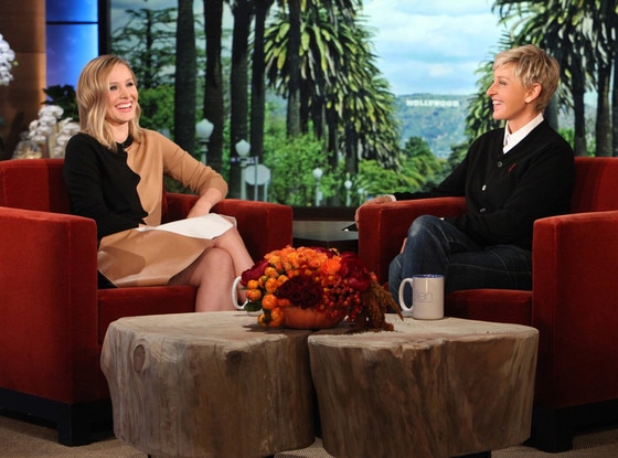 Kristen Bell, Ellen DeGeneres Kristen Bell, Ellen DeGeneres