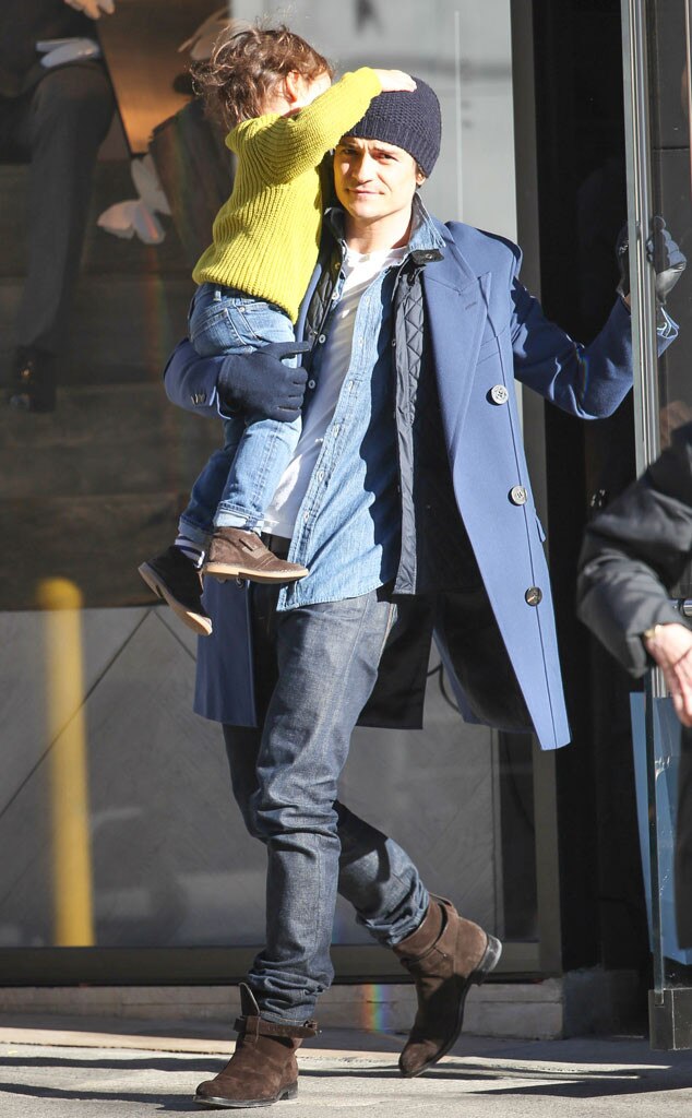 Orlando Bloom, Flynn Bloom Orlando Bloom, Flynn Bloom