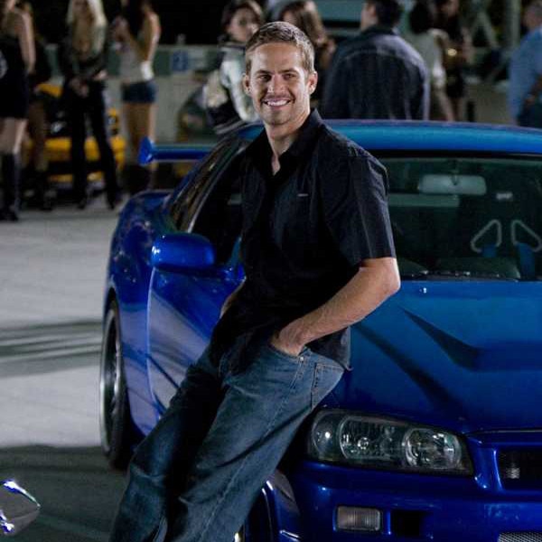 Paul Walker в машине