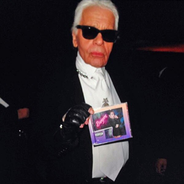 Karl Lagerfeld, Miley Cyrus Bangerz Karl Lagerfeld, Miley Cyrus Bangerz