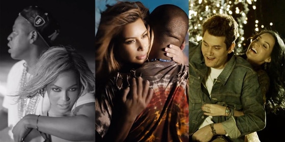 Couples Music Videos, Drunk in Love, Bound 2, Who You Love Couples Music Videos, Drunk in Love, Bound 2, Who You Love