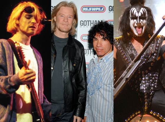 Nirvana, Hall and Oates, KISS Nirvana, Hall and Oates, KISS