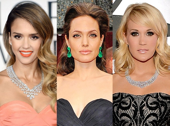 Award Show Bling, Jessica Alba, Angelina Jolie, Carrie Underwood Award Show Bling, Jessica Alba, Angelina Jolie, Carrie Underwood
