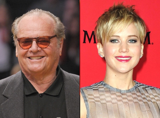 Jack Nicholson, Jennifer Lawrence Jack Nicholson, Jennifer Lawrence