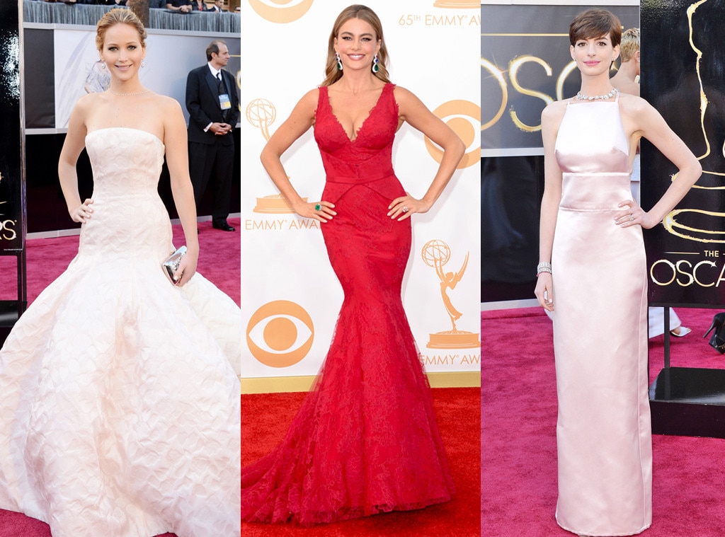 Jennifer Lawrence, Sofia Vergara, Anne Hathaway Jennifer Lawrence, Sofia Vergara, Anne Hathaway