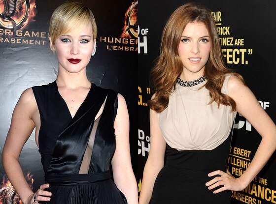 Jennifer Lawrence, Anna Kendrick Jennifer Lawrence, Anna Kendrick
