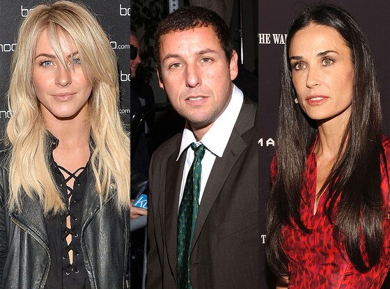 Adam Sandler, Demi Moore, Julianne Hough Adam Sandler, Demi Moore, Julianne Hough