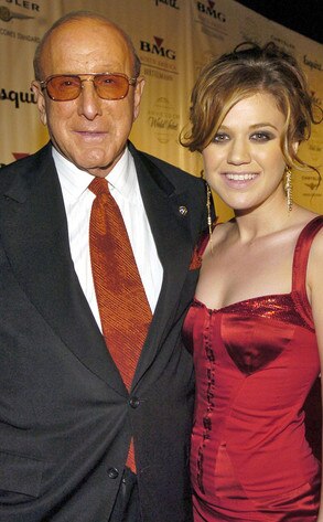 Clive Davis, Kelly Clarkson Clive Davis, Kelly Clarkson