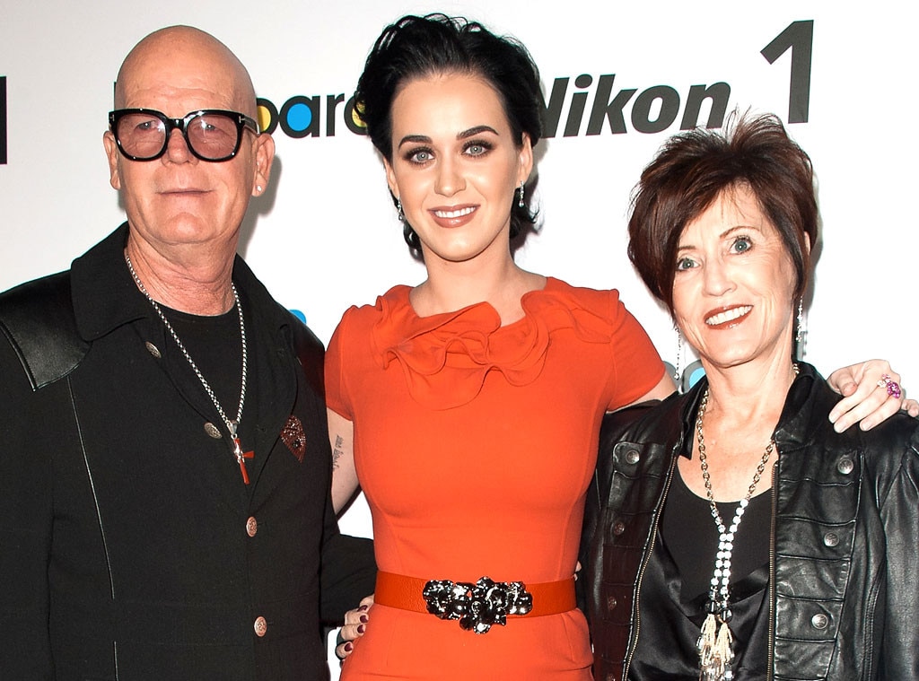 Katy Perry, Keith & Mary Hudson from Celebs and Their Parents E! News