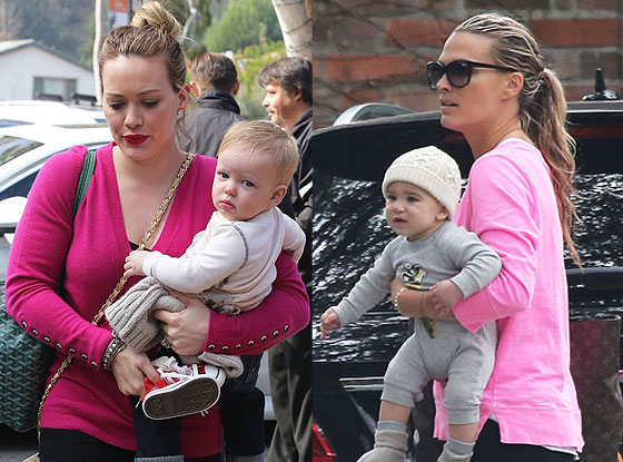 Molly Sims, Brooks, Hilary Duff, Luca Molly Sims, Brooks, Hilary Duff, Luca