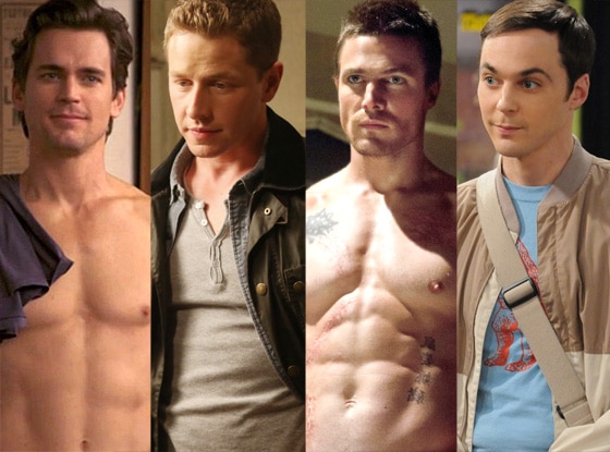Stephen Amell, Arrow, Matt Bomer, White Collar Jim Parsons, Big Bang Theory, Josh Dallas, Once Upon a Time Stephen Amell, Arrow, Matt Bomer, White Collar Jim Parsons, Big Bang Theory, Josh Dallas, Once Upon a Time