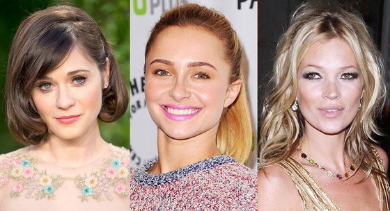 Kate Moss, Hayden Panettiere, Zooey Deschanel Kate Moss, Hayden Panettiere, Zooey Deschanel
