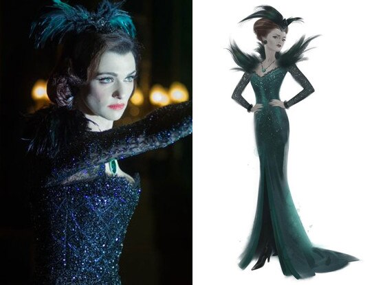 Oz the Great and Powerful Fashion Sketches Oz the Great and Powerful Fashion Sketches