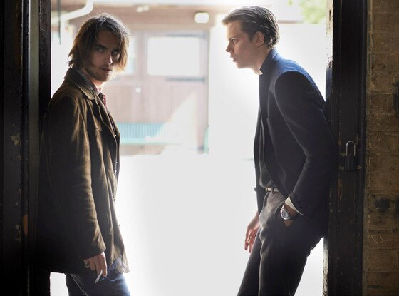 Bill Skarsgard, Landon Liboiron, Hemlock Grove Bill Skarsgard, Landon Liboiron, Hemlock Grove