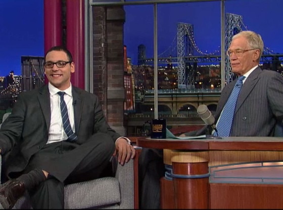 A.J. Clemente, David Letterman A.J. Clemente, David Letterman