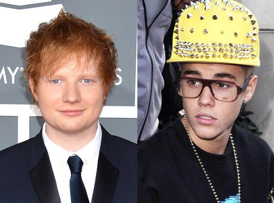 Justin Bieber, Ed Sheeran Justin Bieber, Ed Sheeran
