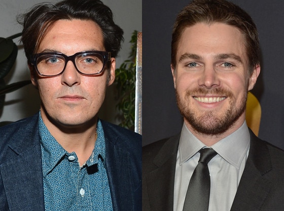 Joe Wright, Stephen Amell Joe Wright, Stephen Amell