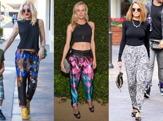Gwen Stefani, Diane Kruger, Nicole Richie, Crazy Pants Gwen Stefani, Diane Kruger, Nicole Richie, Crazy Pants