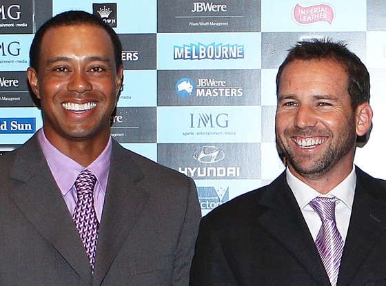 Tiger Woods, Sergio Garcia Tiger Woods, Sergio Garcia