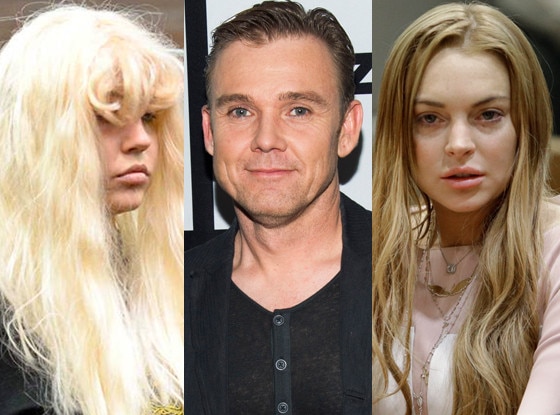 Amanda Bynes, Ricky Schroder, Lindsay Lohan Amanda Bynes, Ricky Schroder, Lindsay Lohan