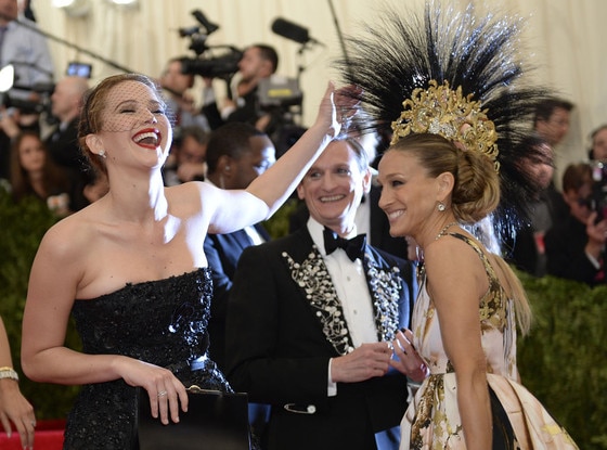 Jennifer Lawrence, Sarah Jessica Parker, MET Gala Jennifer Lawrence, Sarah Jessica Parker, MET Gala