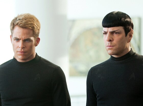 Star Trek Into Darkness, Chris Pine, Zachary Quinto Star Trek Into Darkness, Chris Pine, Zachary Quinto