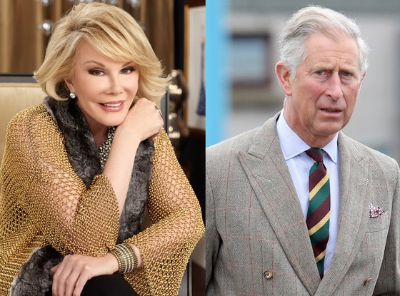 Prince Charles, Joan Rivers Prince Charles, Joan Rivers