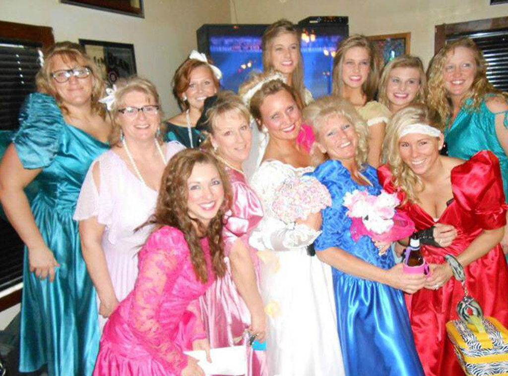 Purple Power from Ugly Bridesmaid Dresses E! News