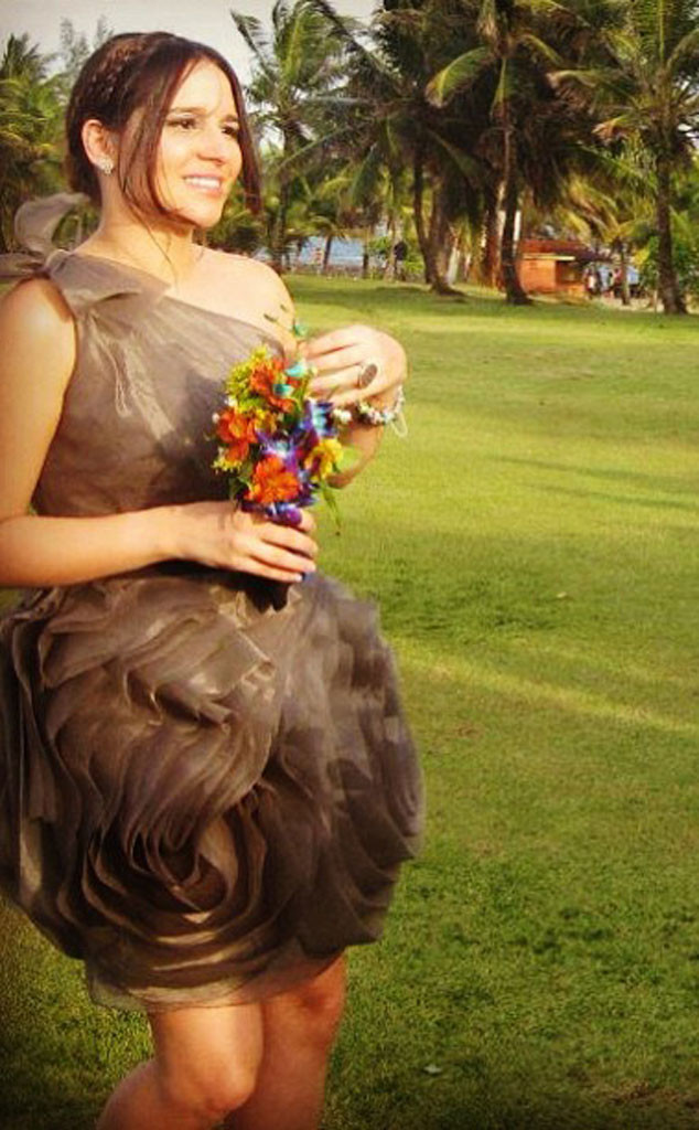 Purple Power from Ugly Bridesmaid Dresses E! News